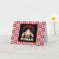 Funny Fitness Themed Christmas Fitmas Trainer