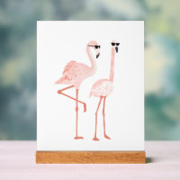 Funny Flamingo Art