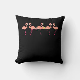 Funny Flamingo Bachelor Party Cocktail Lover Cushion