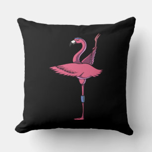 Funny Flamingo Bird Yoga Workout Cushion
