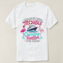 Funny Flamingo Cruise Ship Trouble Group