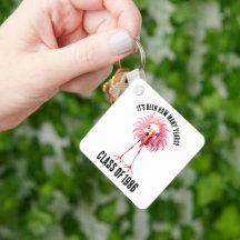 Funny Flamingo Custom School Class Reunion