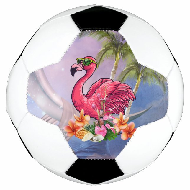 Funny flamingo football (Front)