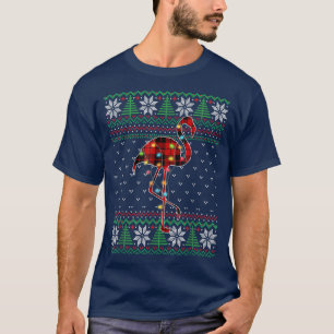 Funny Flamingo Ugly Sweater Christmas Animals Ligh