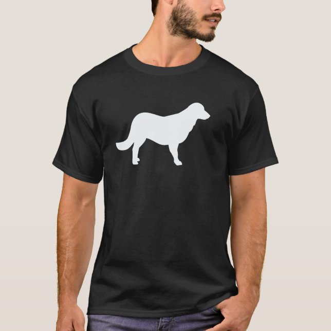Funny Flat Coated Retriever T-Shirt (Front)