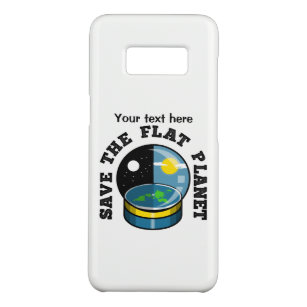 Funny Flat Earth Case-Mate Samsung Galaxy S8 Case