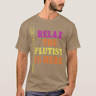Funny Flautist Quote Music Gift Flute T-Shirt