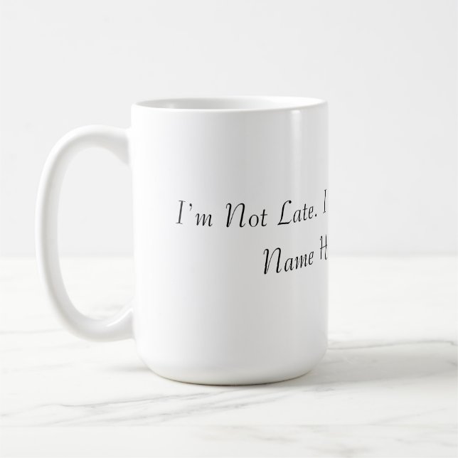 Funny Flexible Personalized Mug (Left)