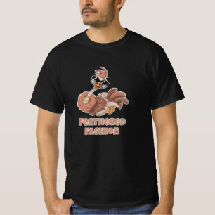 Funny Flightless Birds: Ostrich Designs T-Shirt
