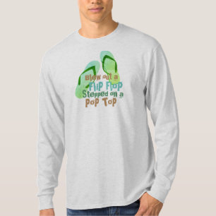 Funny Flip Flop boat t-shirt