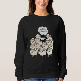 Funny Flock Of Sheep Tee Jokes I Wish To Start A R