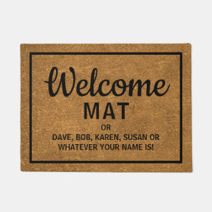 Funny Floormat   Welcome Mat