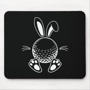 Funny Floppy Bunny Ears Golf Lovers Cute Rabbit Sp Mouse Mat