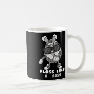 Funny Floss Like A Boss Cute Flossing Easter Egg K Coffee Mug