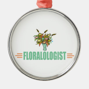 Funny Flower Arranging Lover Metal Tree Decoration