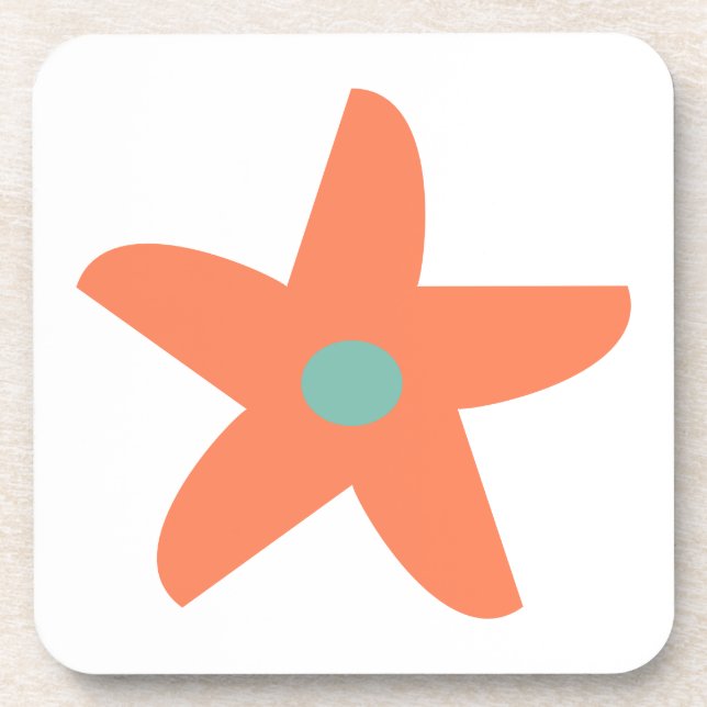 Funny Flower Coaster (Front)