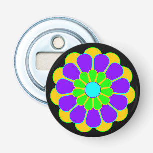 Funny Flower Power Bloom II Bottle Opener