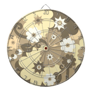 Funny Flower Power Wallpaper Dartboard