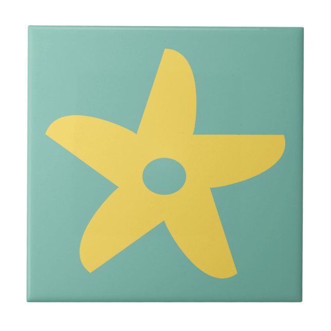 Funny Flower Tile (Front)