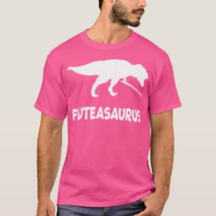 Funny Fluteasaurus Flute Dinosaur (Flute Shirt) T-Shirt