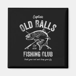 Funny Fly Fishing Birthday For Men's 50th Birthday Magnet