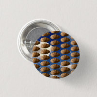 Funny Flying Potatoes Space Potato Photo Pinback
