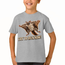 Funny Flying Squirrel Try To Run Now Meme