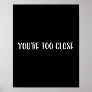 Funny Font Joke Novelty For Snarky Teen Sy Adults  Poster