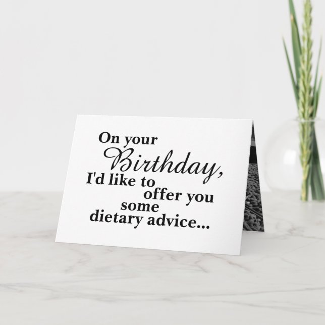 Funny Food Doughnut Doughnut Happy Birthday Card (Front)