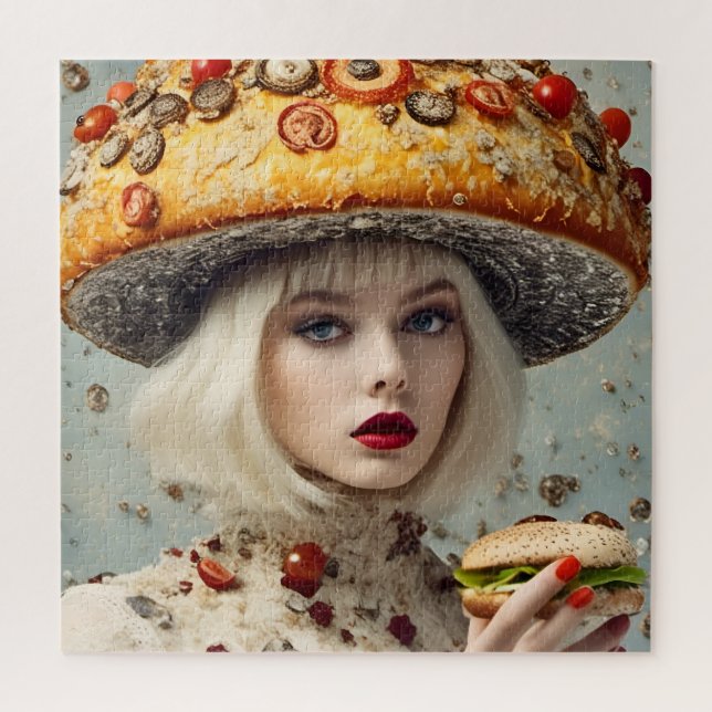 Funny Food Person Jigsaw Puzzle (Vertical)