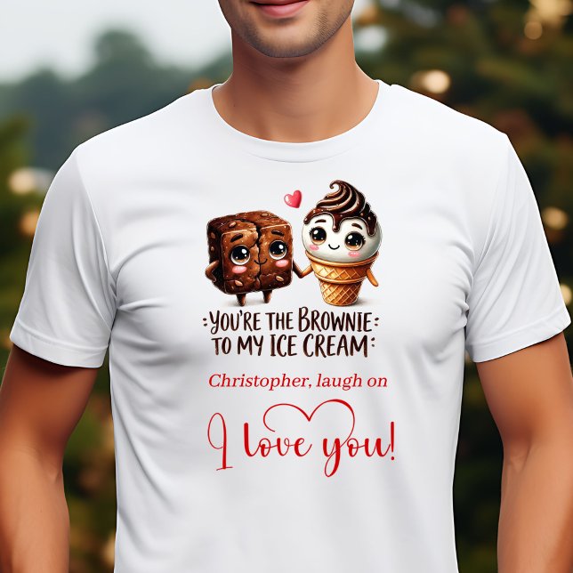 Funny Food Valentine Gift for Him Personalized  T-Shirt (Funny Food Valentine Gift for Him Personalized T-Shirt)