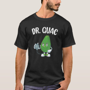 Funny Foodaholic Lifestyle Guacamole Enthusiast Fo T-Shirt
