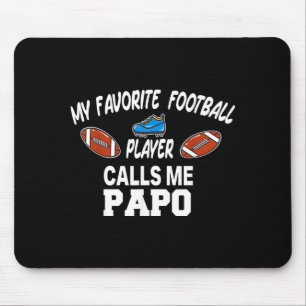 Funny Football Dad Pride Pa Fan Srts Family  Mouse Mat