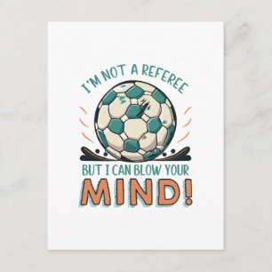 Funny Football Design Enclosure Card