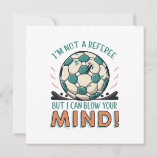 Funny Football Design Invitation