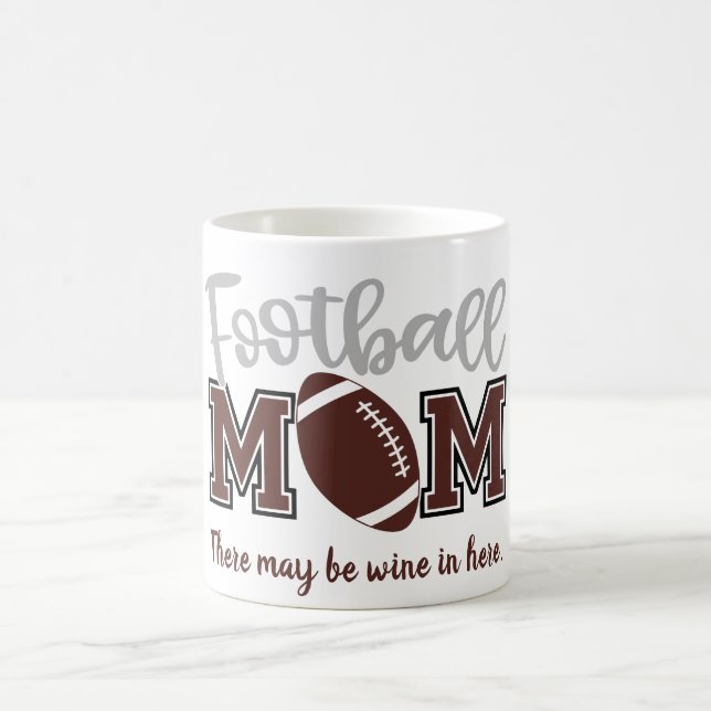 Funny Football Mum  Coffee Mug (Center)