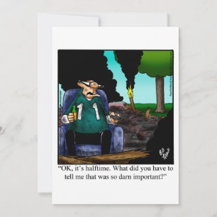 Funny Football Party Invitations 