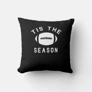 Funny Football Tis The Season Cushion