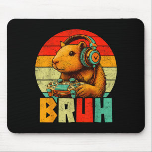Funny For Capybara Lovers Mens Boys Kids Graphics  Mouse Mat