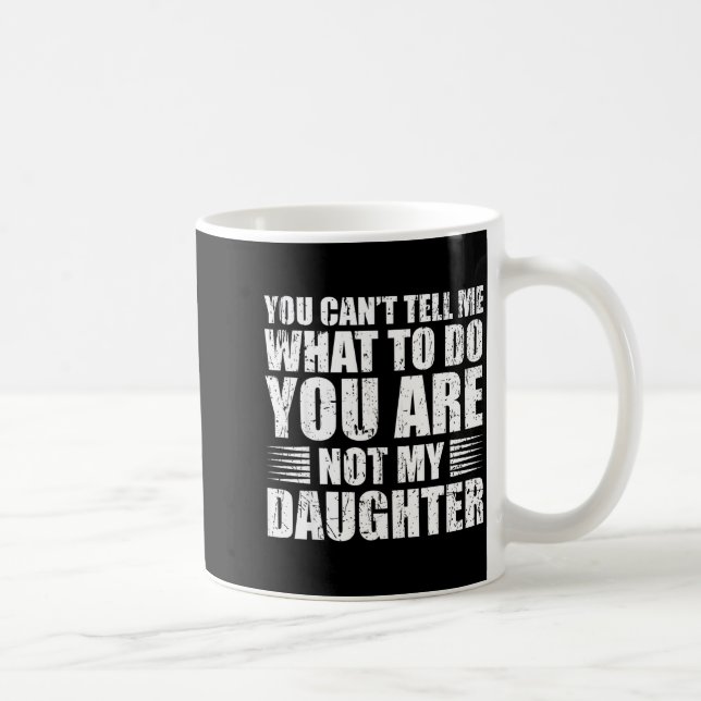Funny For Father Dad From Daughter Father's Day Da Coffee Mug (Right)