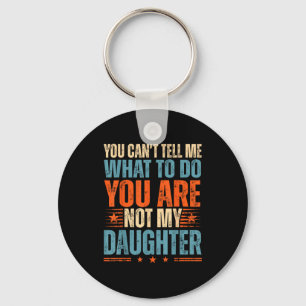 Funny For Father Dad From Daughter Father's Day Da Key Ring