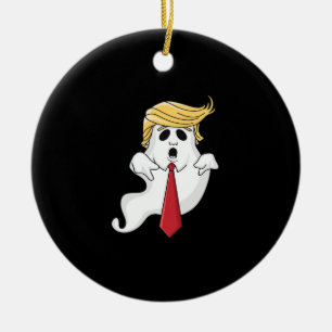 Funny For Halloween, Donald Costume Classic Ceramic Tree Decoration