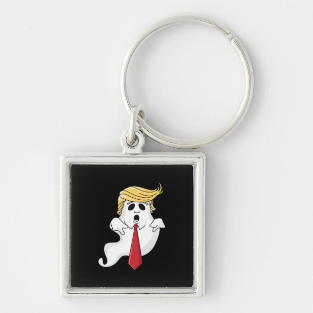 Funny For Halloween, Donald Costume Classic Key Ring (Front)
