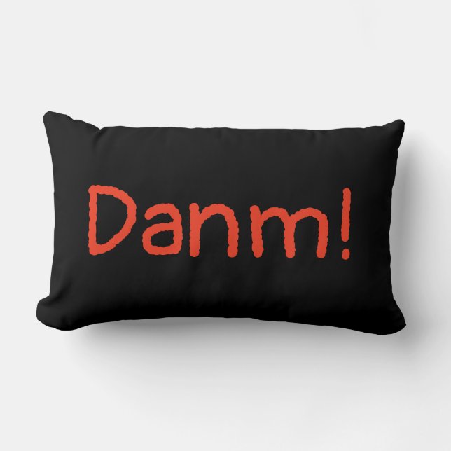 Funny Foreign English - Danm! Lumbar Cushion (Front)
