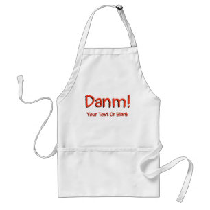 Funny Foreign English - Danm! Standard Apron