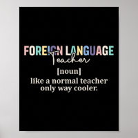 Funny Foreign Language Teacher Definition Back To
