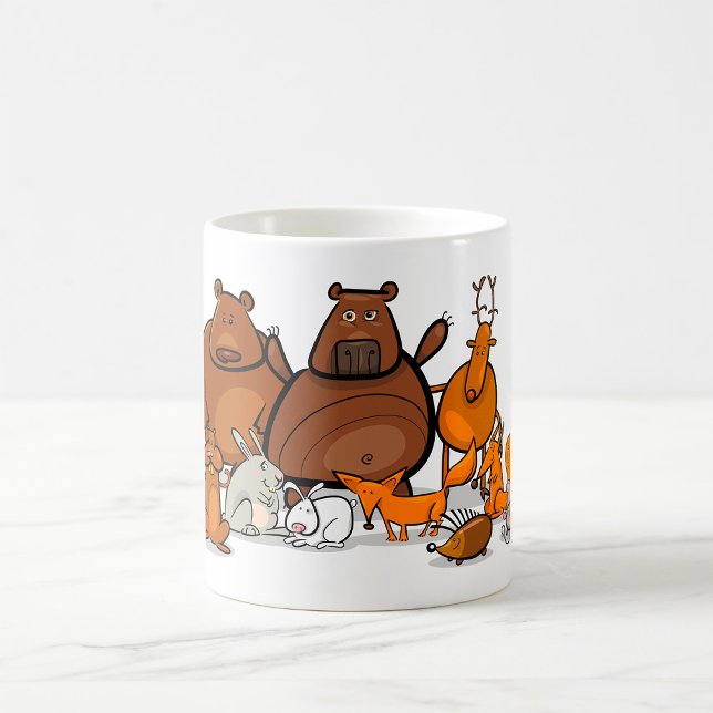 Funny Forest Animals Cute Woodland Creatures Coffee Mug (Creator Uploaded)