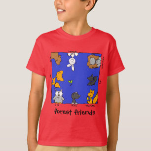 Funny Forest Animals-"forest friends" T-Shirt