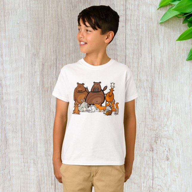 Funny Forest Animals T-Shirt (Creator Uploaded)