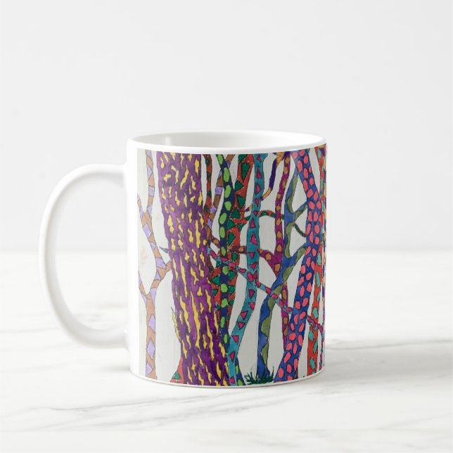 funny forest mug (Left)